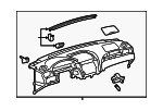 55401AA060E0 - Body: Instrument Panel for Toyota: Solara Image