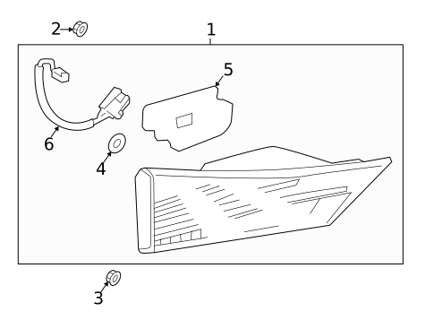Backup Lamps for 2017 Lexus IS200t #0