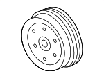 LR071880 - Cooling System: Pulley for Land-Rover Image