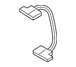 61278621019 - Electrical: Cable for BMW: 530e, 530e xDrive, 530i, 540i, 740e xDrive, X3 Image