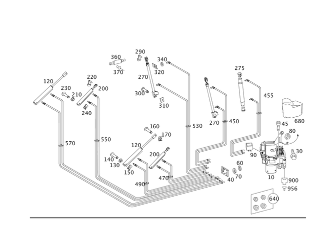 209800064864 - Soft Top: Pump for Mercedes-Benz: CLK320, CLK350, CLK500, CLK55 AMG, CLK550, CLK63 AMG Image image