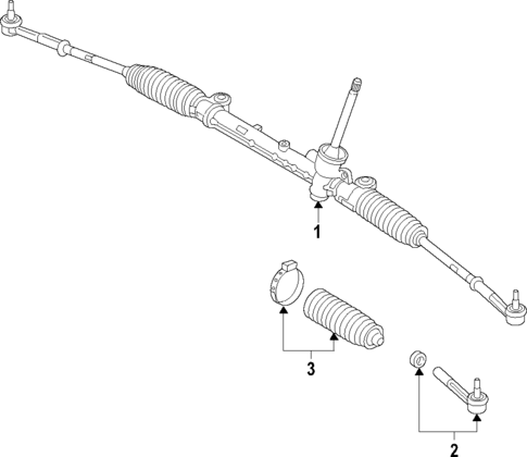 Steering Gear & Linkage for 2018 Jeep Compass #1
