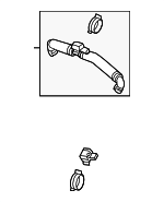 7P133817B - : Connector Pipe for Audi: A8 Quattro Image