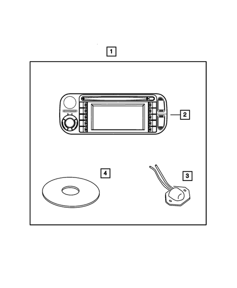 Audio & Electronics for 2004 Dodge Caravan #4