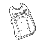 84107581 - : 2016-2020 Cadillac CT6 - Seat Back Pad for Cadillac: CT6 Image