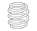 54630GI080 - : Coil Spring for Kia: EV6 Image