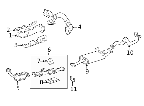 Brackets, Flanges & Hangers for 2002 Toyota 4Runner #0