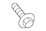 81A06162A - Cooling System: Mount Bracket Bolt for INFINITI: Q50, Q60 Image
