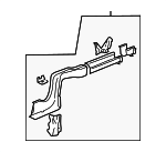 20835771 - Body: Rear Rail Assembly for Cadillac: CTS Image
