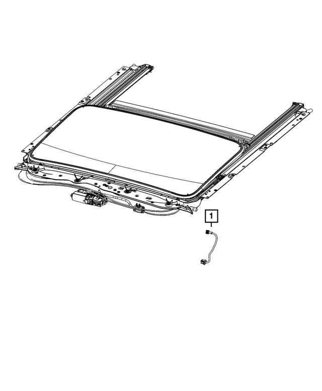 68082480AA - Electrical: Sunroof Wiring for Mopar Image