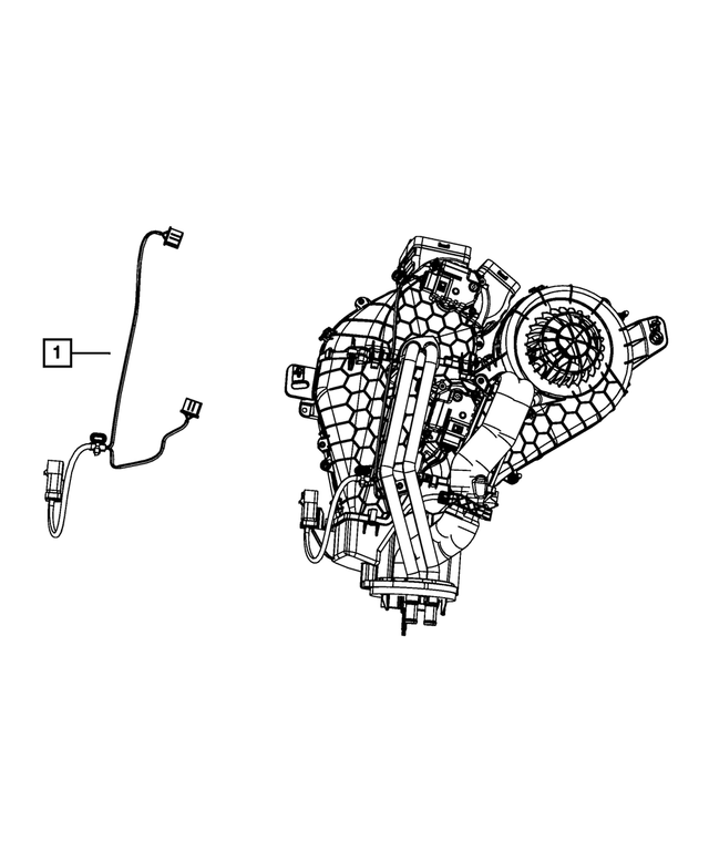 68125546AA - Electrical: A/c And Heater Wiring for Mopar Image
