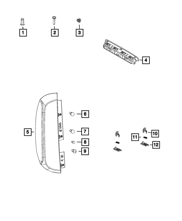 6509791AA - Electrical: Installation Rivnut for Mopar Image