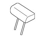 864309CD1E - Body: Headrest for Nissan Image