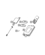 68067533AI - Electrical: Remote Start And Keyless Entry Antenna for Mopar Image image