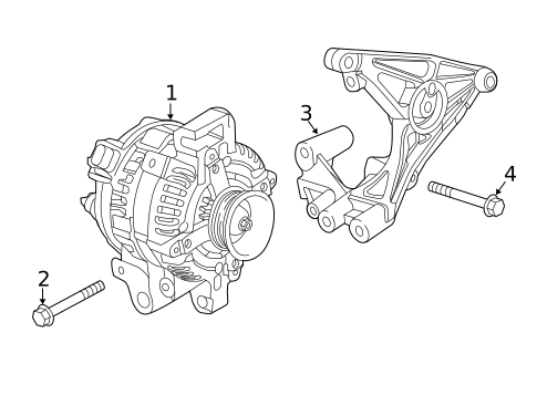 Alternator for 2020 Chevrolet Corvette #6