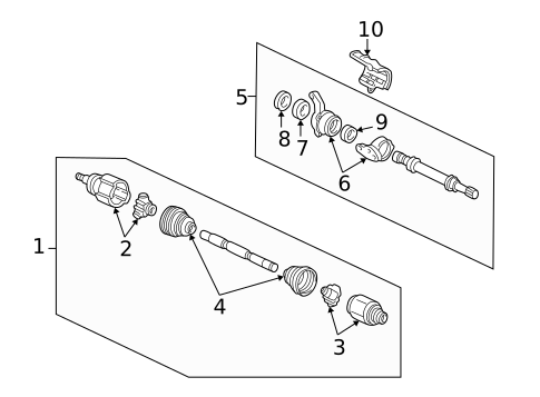 Axle Components for 1995 Acura NSX | OEM Parts Online