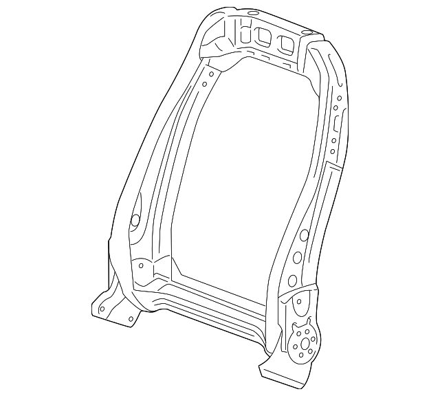 Seat Back Frame - Factory Structure & Support 13598740 | AutoNation Parts