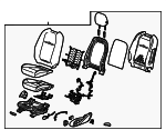 92282680 - Body: Seat Assembly for Chevrolet: Caprice Image