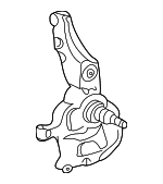 1F7033020 - Suspension: Knuckle for Mazda: B2300, B2500, B3000, B4000 Image