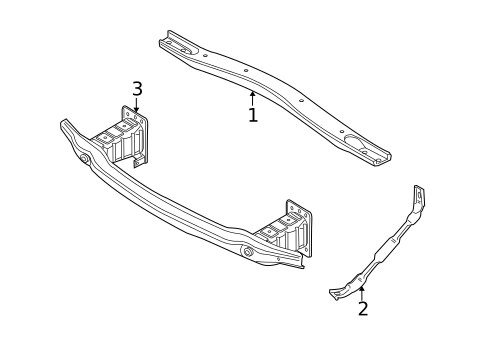Radiator Support for 2009 BMW X5 #0