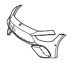 29088560029999 - Body: Bumper Cover for Mercedes-Benz Image