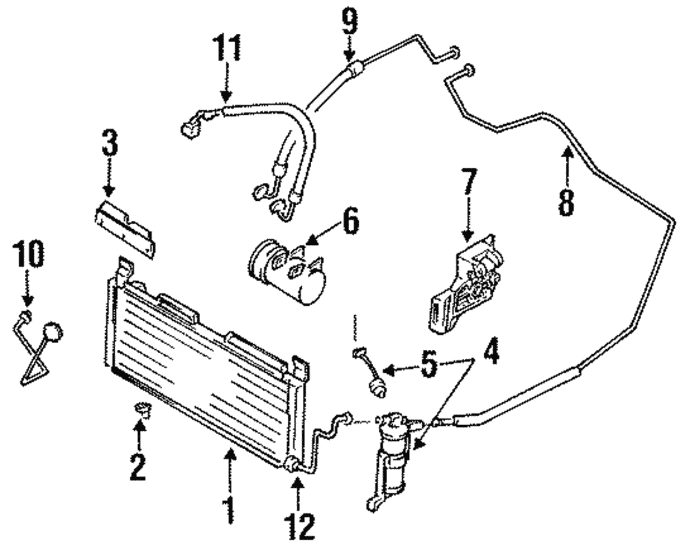Pressure Switch - Nissan (92137-60A10)
