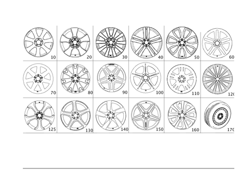 Wheels for 2010 Mercedes-Benz GLK350 #0