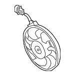 7L0959455G - Cooling System: Fan &amp; Motor for Audi Image