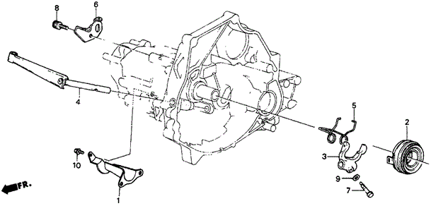 MT Clutch Release for 1985 Honda Civic #0
