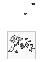 KD4668280D75 - : Upper Quarter Trim for Mazda: CX-5 Image