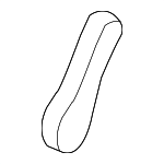 5GM881236ZB3 - Body: Adjust Lever for Volkswagen: Golf, Golf Alltrack, Golf SportWagen Image