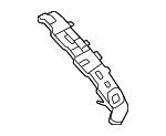 86651PI000 - Body: Bumper Cover Bracket for Hyundai Image image