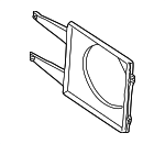 1J0121207LB41 - Cooling System: Fan Shroud for Volkswagen: Golf, Jetta Image