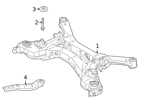 Suspension Mounting for 2022 Nissan Rogue #2