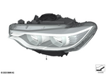 63117377855 - Lighting: Headlight, Led, Ahl, Left for BMW Image