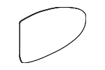 68654908AA - Body: Mirror Glass for Mopar Image
