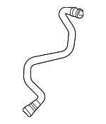 1675004202 - Cooling System: Rear Hose for Mercedes-Benz Image