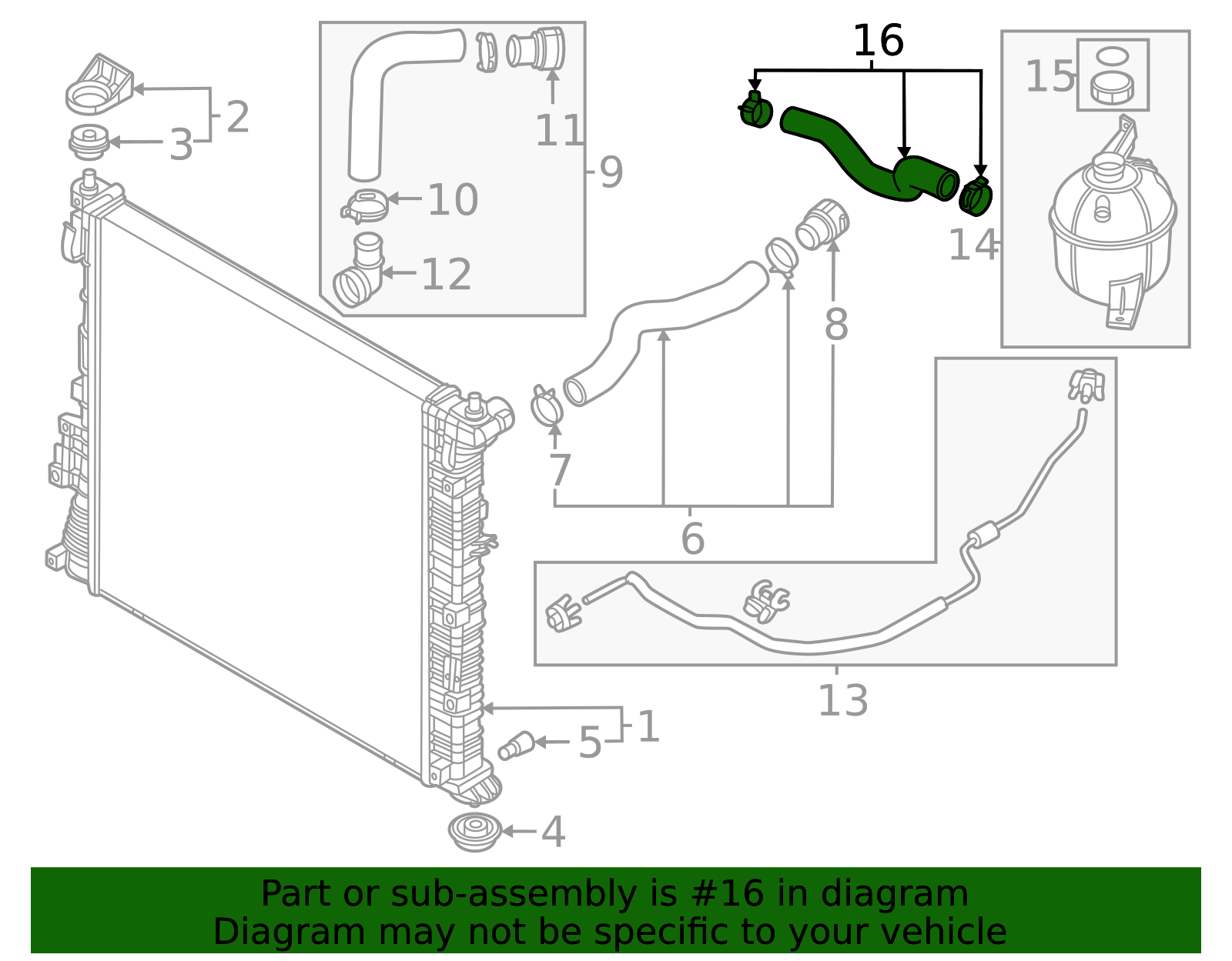2023-2025 Kia Sportage Reservoir Hose 25450-P0000 | OEM Parts Online