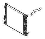 25310P0000 - Cooling System: Radiator Assembly for Kia: Sportage Image