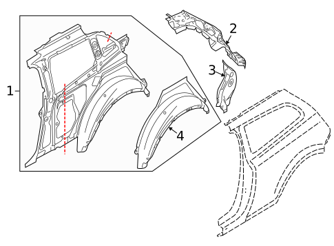 Inner Structure for 2013 Volvo C30 #0