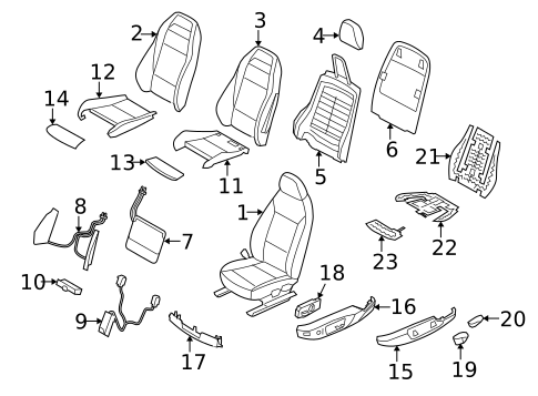 Seat Components for 2014 BMW Z4 #0