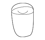 51718407377 - : Hood Bumper for BMW: Z3 Image