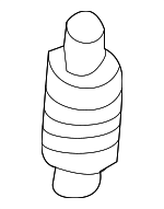 51248254063 - Body: Hood Bumper for BMW: 1 Series M, 128i, 135i, 135is, 318i, 318is, 318ti, 323Ci, 323i, 325Ci, 325i, 325is, 325xi, 328Ci, 328i, 328i xDrive, 328xi, 330Ci, 330i, 330xi, 335d, 335i, 335i xDrive, 335is, 335xi, 525i, 525xi, 528i, 528i xDrive, 528xi, 530i, 530xi, 535i, 535i xDrive, 535xi, 540i, 545i, 550i, 645Ci, 650i, 745i, 745Li, 750i, 750Li, 760i, 760Li, Alpina B7, M3, M5, M6, X1, X3, X5, Z3, Z4, Z8 Image