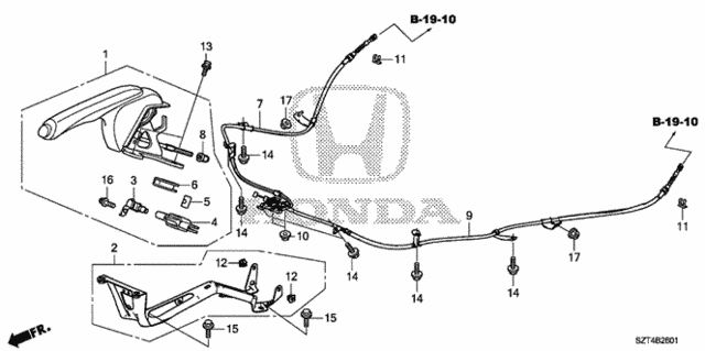 Parking Brake for 2012 Honda CR-Z #0