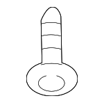 10280874 - Body: Headliner Retainer for Buick: Rendezvous | Chevrolet: Cobalt, Monte Carlo, Venture | Hummer: H3 | Oldsmobile: Intrigue, Silhouette | Pontiac: Aztek, G5, Grand Prix, Montana, Trans Sport Image