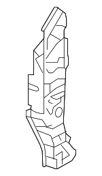 G62703BAMB - Body: Hinge Pillar Reinforced for Nissan Image