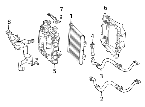 Oil Cooler for 2021 Mercedes-Benz S63 AMG #0