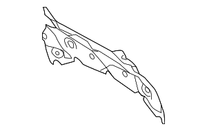 95855698300 - Body: Engine Compartment Insulation for Porsche Image