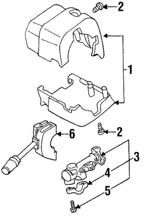 Switches for 1998 Nissan Quest #0