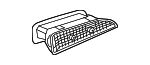 12765309 - Body: Air Vent Grille for Saab: 9-3, 9-3X Image